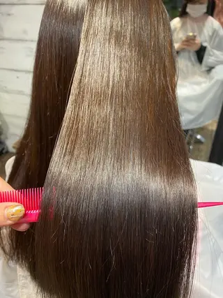 ロング カラー パーマ マルヤマ リナのマツエク・マツパデザイン