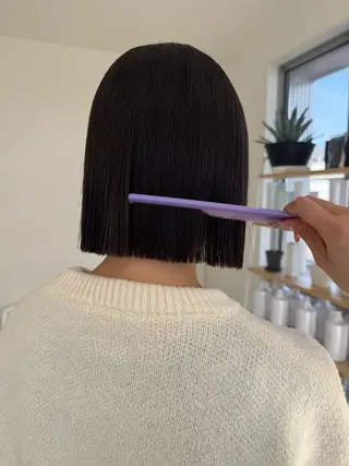 ショート 堀越 美羽のヘアスタイル
