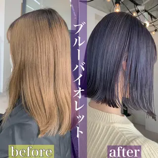ショート カラー 🌸MAYU🌸 ハイトーン➕レイヤーのヘアスタイル
