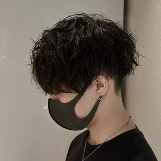 ショート パーマ メンズ 🌀メンズパーマ特化 名古屋/しゅうと🌀のヘアスタイル