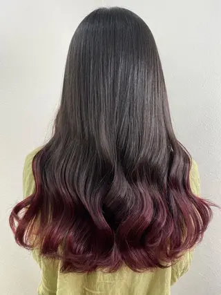 カラー 中村 彩夏のヘアスタイル