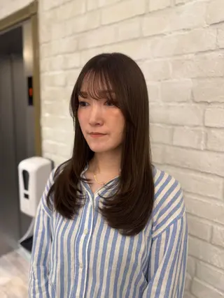 セミロング TiffaGINZA /Momokaのヘアスタイル