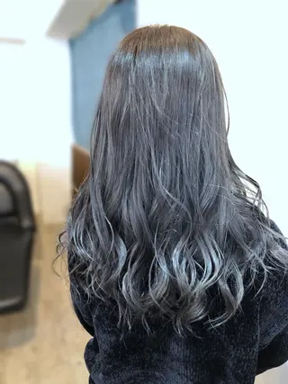 ロング 吉田 典弘のヘアスタイル
