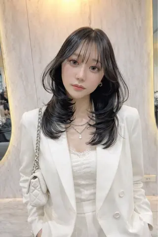 ミディアム ゆりあ☆彡 Lapisのヘアスタイル