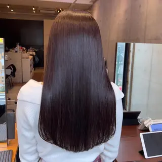 セミロング カラー ✨縮毛矯正/髪質改善 錦糸町/松坂拓馬のヘアスタイル