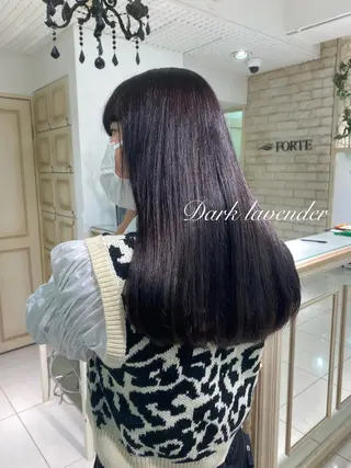 ロング カラー 透明感カラー 古山 結季🌙🖤のヘアスタイル