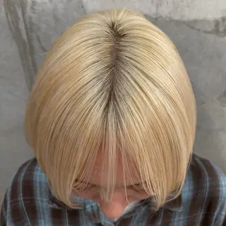 ショート ほの/ブリーチモデル 🎀/艶カラー‎のヘアスタイル