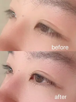 メンズ マツエク・マツパ 尾上 茉由のマツエク・マツパデザイン