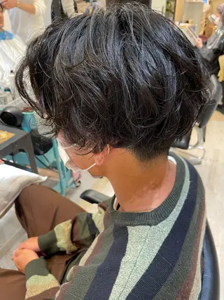 パーマ メンズ hazuki 🌝のヘアスタイル