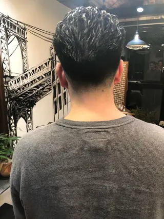 メンズ ✨色持ちの良い艶 カラー✨蟹江真世のヘアスタイル