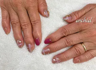ネイル orchid ♡オーキッドのネイルデザイン