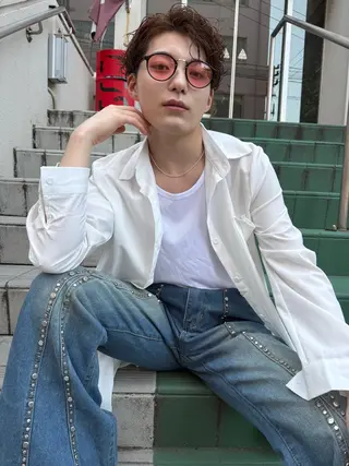 メンズ VIM hair おもろまち所属・沖縄メンズパーマ/ TSUME🌈のヘアスタイル