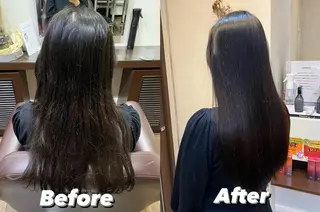 ロング ワンカールで盛れる レイヤー🎀Macoのヘアスタイル