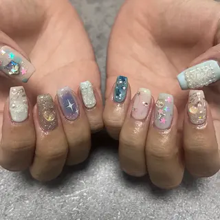 ネイル KUU🎀♥⑅ フィルイン対応サロンのネイルデザイン