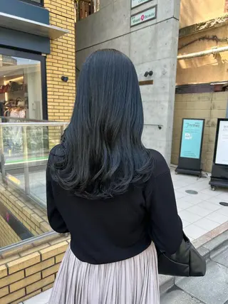 ロング カラー 似合わせヘア🫶🏻 つきいてるみのヘアスタイル