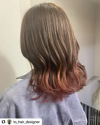 ミディアム カラー メンズ 🩷Eny terrace🩷のヘアスタイル