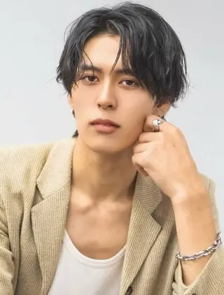 メンズ 中江 伸之介のヘアスタイル