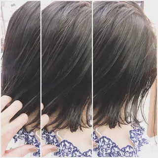 ショート カラー ブリーチ/バレイヤ ージュ川端裕司のヘアスタイル