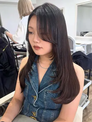 ロング 𝗺𝗶𝗸𝘂♡ 似合わせ🎀のヘアスタイル