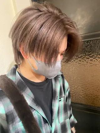 カラー メンズ 美髪矯正/髪質改善 🫧山﨑　真歩🫧のヘアスタイル