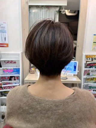 ショート カラー ショート専門 笠井翔太のヘアスタイル