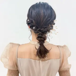 ヘアアレンジ 🍒透明感カラー/ セット/SAKURAのヘアスタイル
