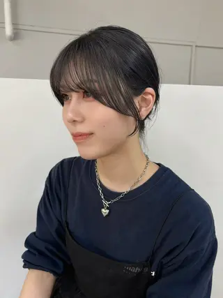 ミディアム やまぐち もえかのヘアスタイル