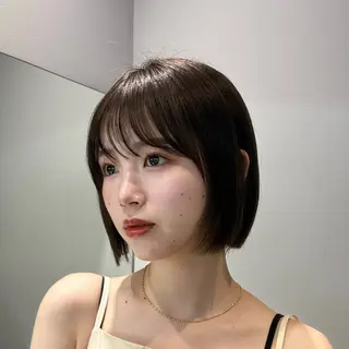ショート ❣️圧倒的透明感ヘア ❣️yukinaのヘアスタイル