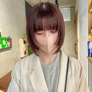 ショート カラー ❤️ダブルカラー 髪質改善❤️SAYAのヘアスタイル