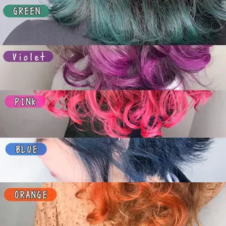 セミロング カラー パーマ ヘアアレンジ 🫧代表/新宿駅近/ 限定価格🫧田辺貴裕のヘアスタイル
