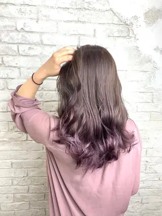 ロング カラー ️韓国ヘア／レイヤー カットYūka❤️のヘアスタイル