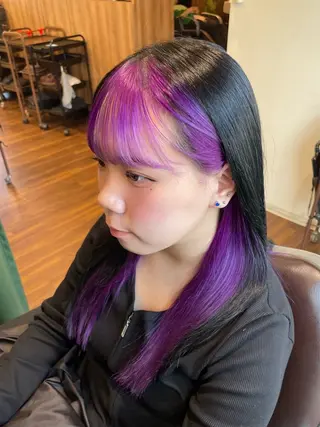 セミロング to zone✴︎ AOIのヘアスタイル