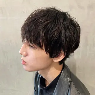 パーマ メンズ 🛑柔らか透明感 カラー🛑大谷のヘアスタイル