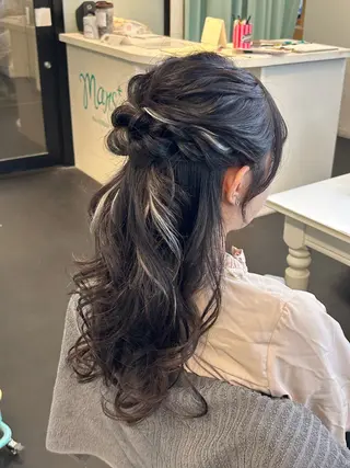 ロング Hair&make Mars+所属・Mars+ RISAのヘアスタイル