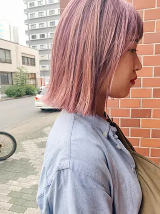ショート 丹羽大喜 縮毛矯正/美髪矯正のヘアスタイル