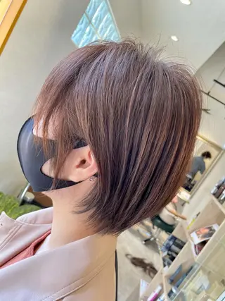ショート 北川大輔🌟 小顔レイヤーカットのヘアスタイル