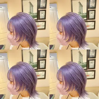 カラー レイヤーカット/ 縮毛矯正🇰🇷早坂のヘアスタイル