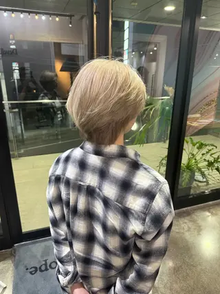 カラー 北條 太基のヘアスタイル