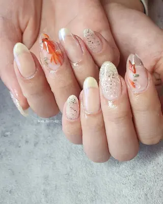 ネイル 3dパーツ/流行り 👧shushu❤️のネイルデザイン