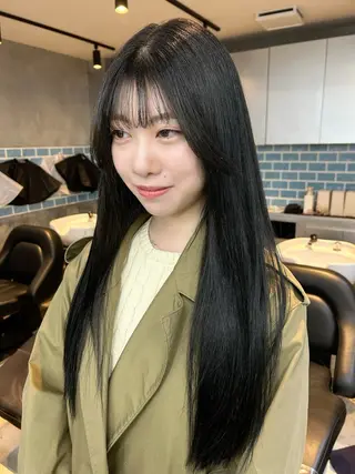 ロング パーマ 似合わせカット✂︎ りょお🫧のヘアスタイル