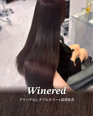 ロング カラー 表参道♡暗髪♡ 艶カラー♡アユミのヘアスタイル