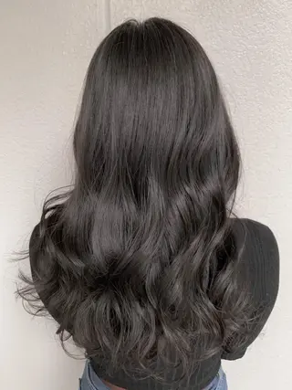 ロング カラー 💎赤み消しカラー 特化型デザイナー💎のヘアスタイル