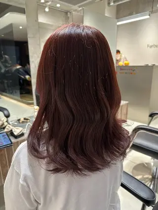 セミロング カラー 横浜/メンズ特化/ Farbe/田中颯斗のヘアスタイル