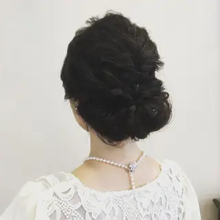 ミディアム ヘアアレンジ La La zipangu所属・🍋LaLa zipangu🍋のヘアスタイル