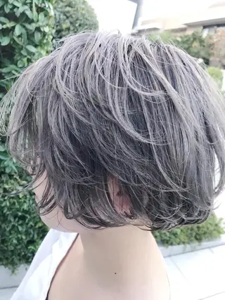 ショート カラー 【完全マンツー 恵比寿】佐藤 翔のヘアスタイル