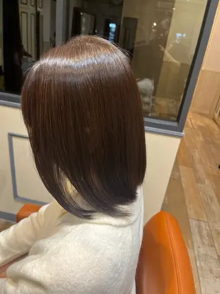 ミディアム 菊池 純香のヘアスタイル