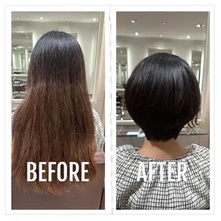 ショート ショートカット🧸 ごとうさなのヘアスタイル