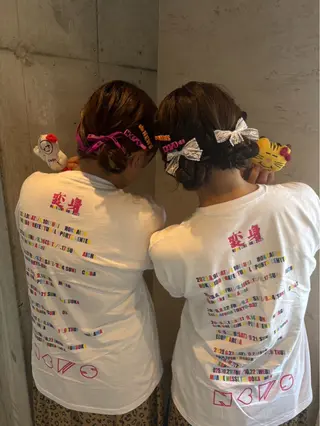 ロング ヘアアレンジ 美髪× ヘアセット✨Araiのヘアスタイル