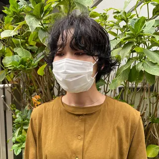 ショート 🌈圧倒的デザイン パーマ　関和希のヘアスタイル