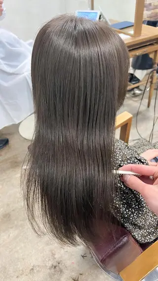 カラー ✨ブリーチなしカラー ×髪質改善✨松村 潤のヘアスタイル